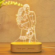 Forever Glow – Personalised Photo Lamp