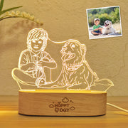 Forever Glow – Personalised Photo Lamp