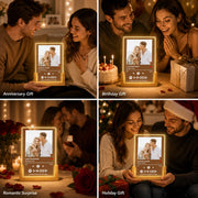 Our Song – Personalised Music Photo Lamp