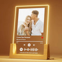 Our Song – Personalised Music Photo Lamp